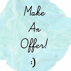 Offers are welcome! ✨